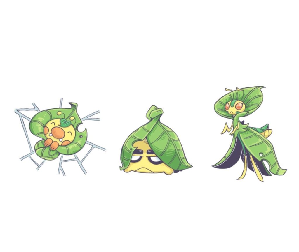 [OC] I’m drawing all of the Gen 5 Pokemon from Memory! #540-542