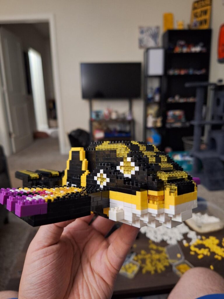 Finally finished my nanoblock shiny primal kyogre!