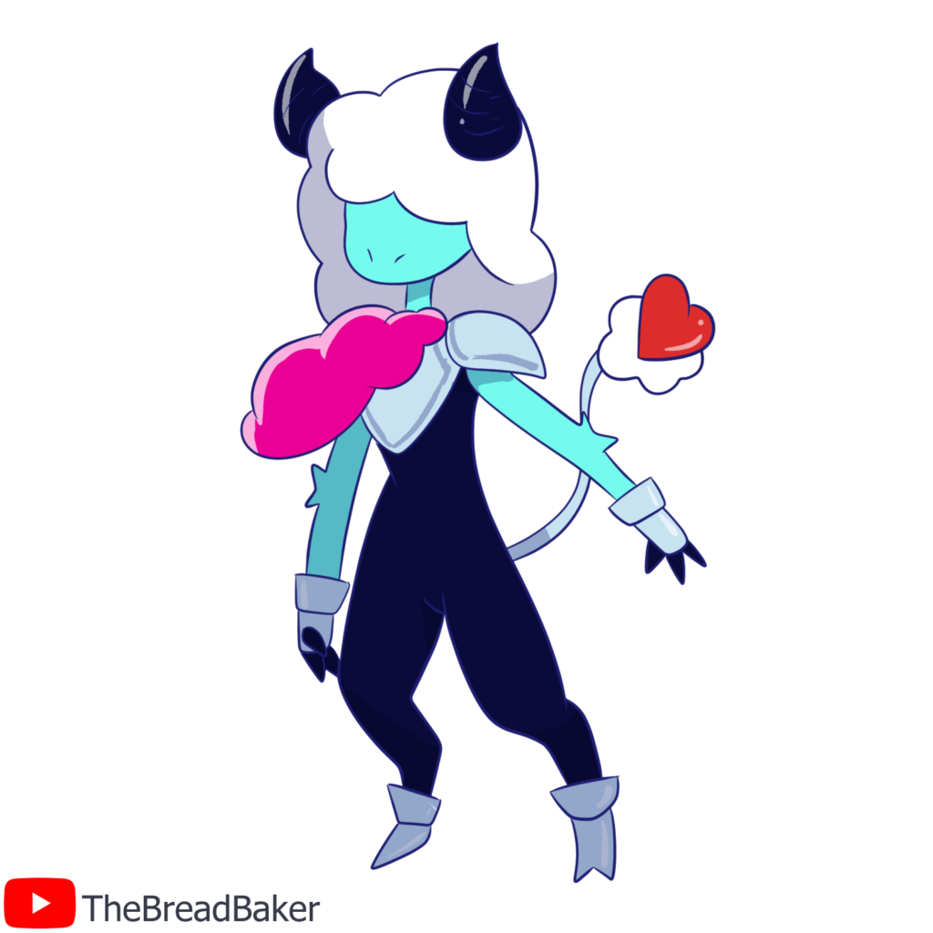I have draw Kris from Deltarune as a Pokemon. Hope you like it