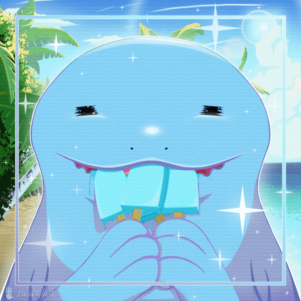 Friend shaped blue boy [OC]