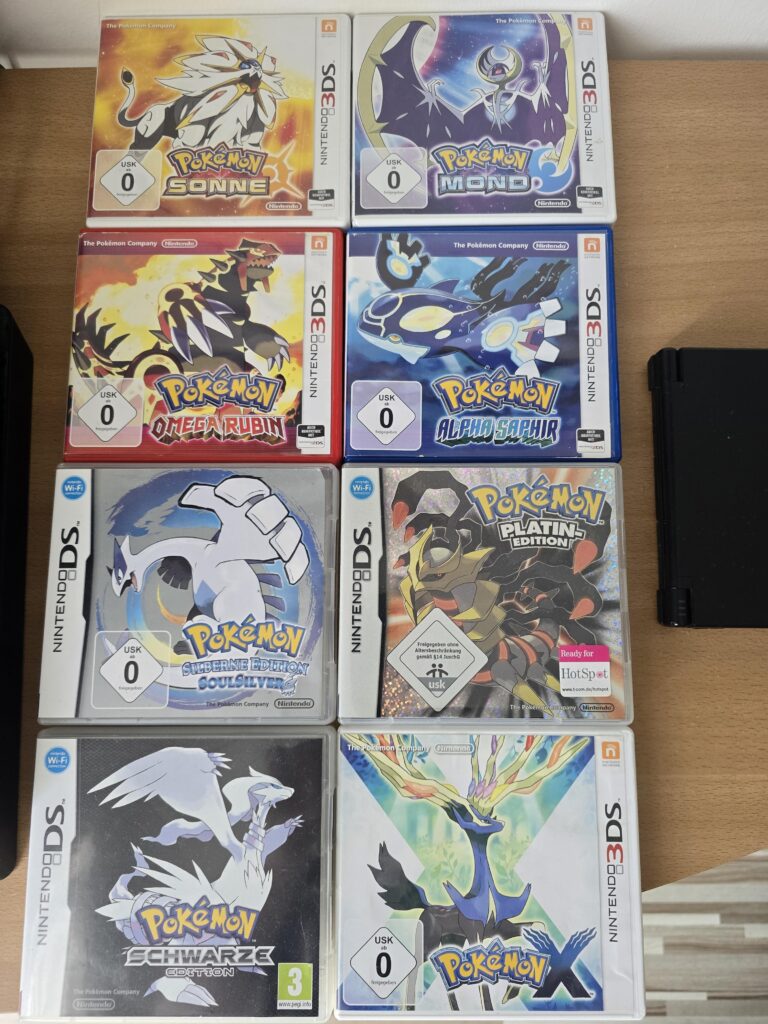 What do you think of my little games collection😊