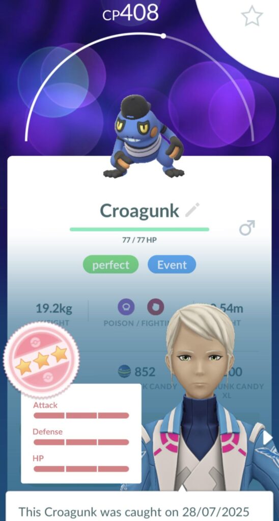 Perfect Costume Croagunk!