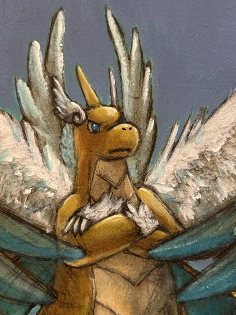 Iris’s alternative mega Dragonite 🤣 [OC]