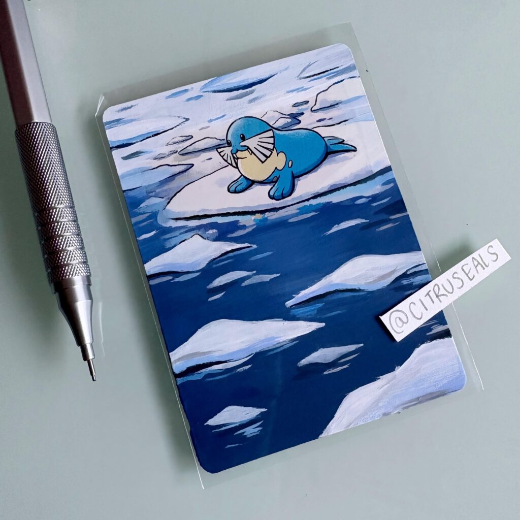 Sealeo Painted Card