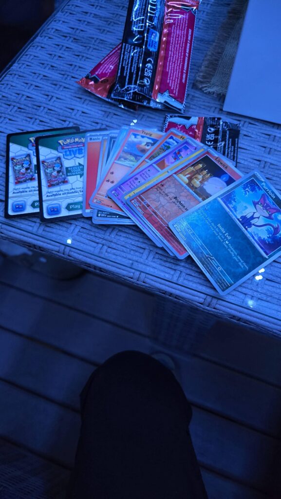 Opened a White Flare pack. Had 2 Code cards instead of a rare....