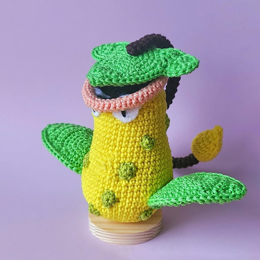 I crocheted a Victreebel!