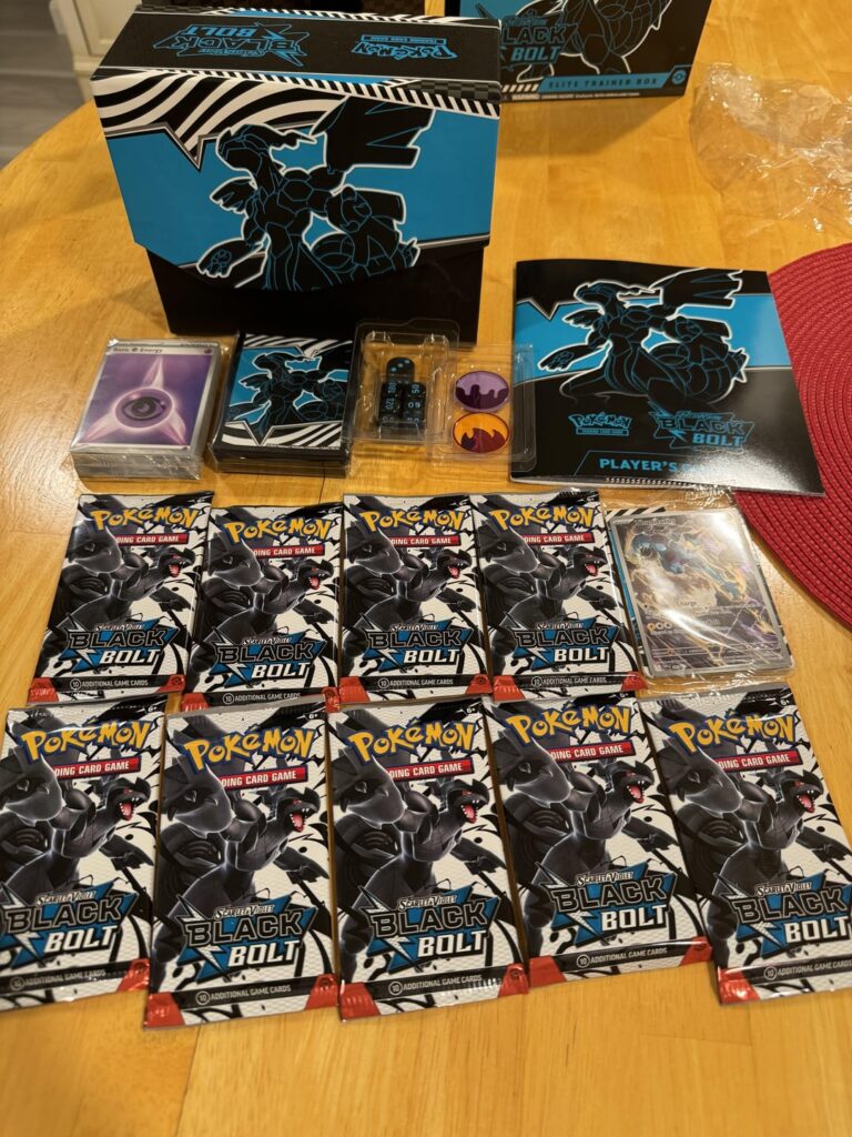 Got the Black Bolt ETB early