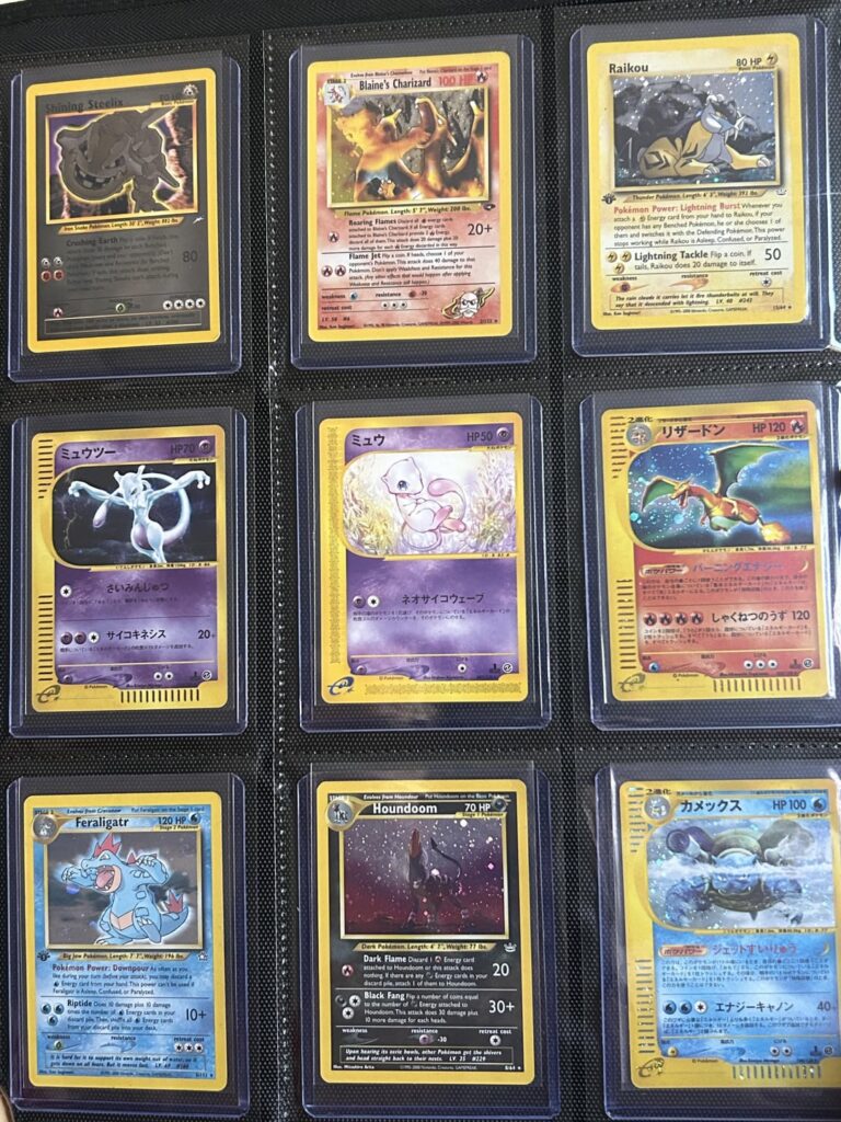 Helped my girlfriend sort and sleeve her old Binder. What we found was surprising to say the least.