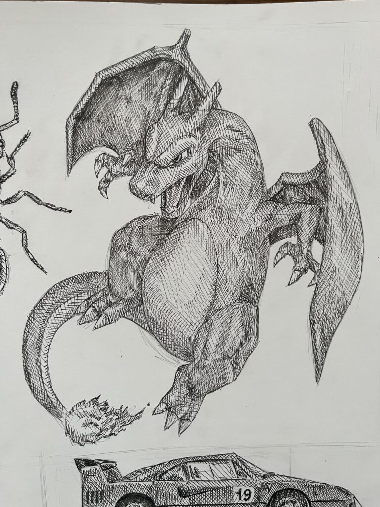 Charizard drawing