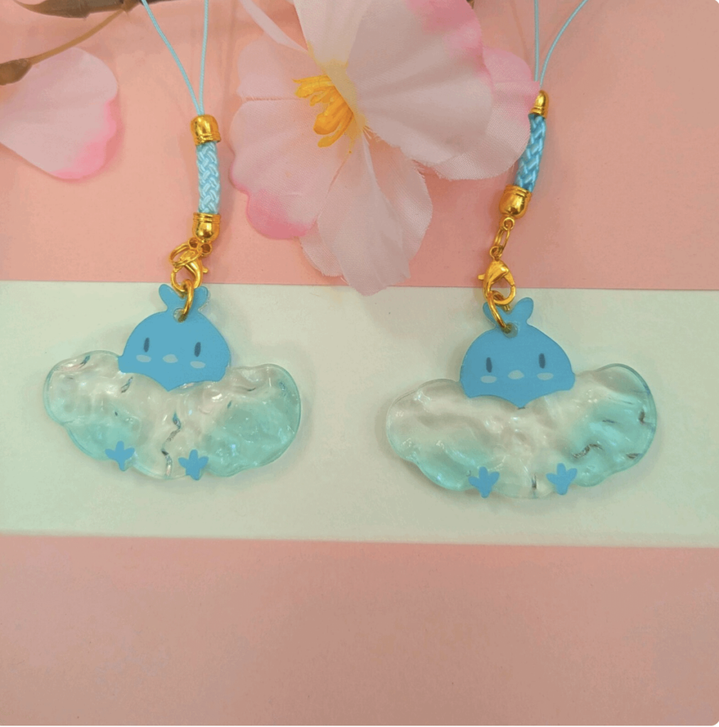 I designed Altaria charms!