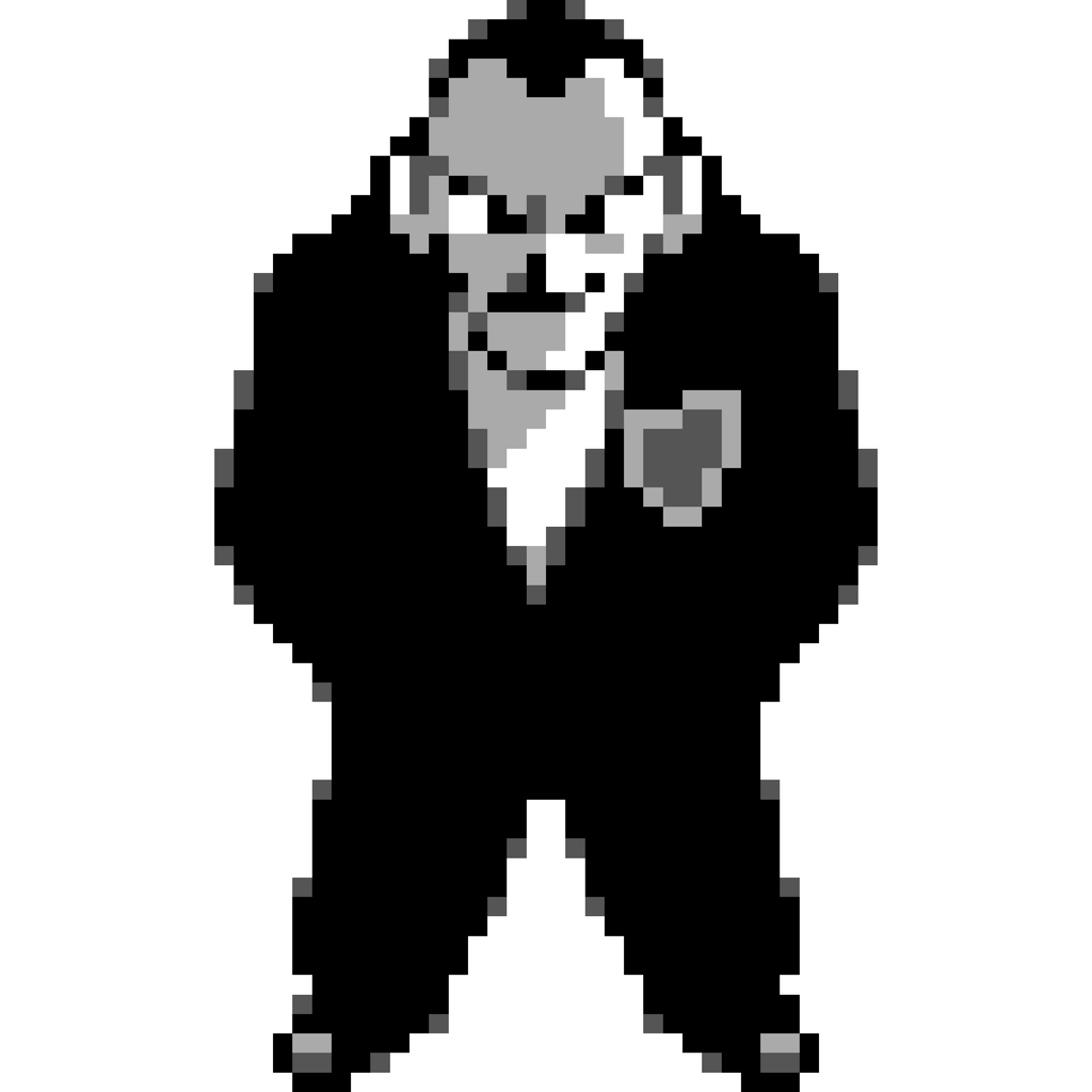 3D Giovanni Sprite from Pokémon Red, Blue, and Yellow