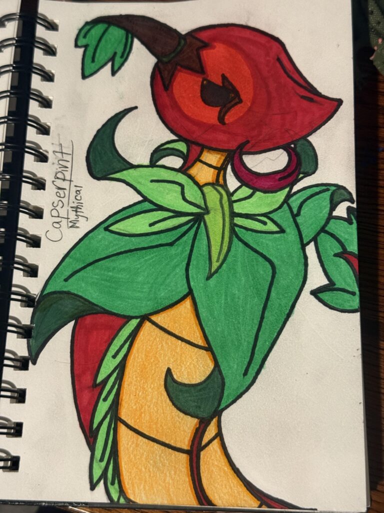 Tried making my own fakemon