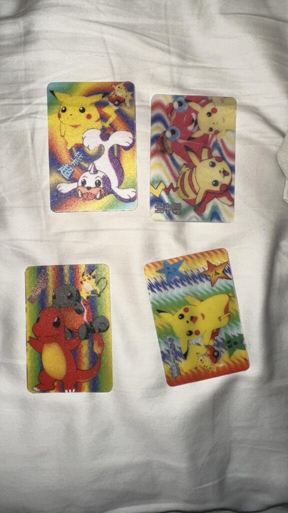 Anyone know what these plastic see through cards are?