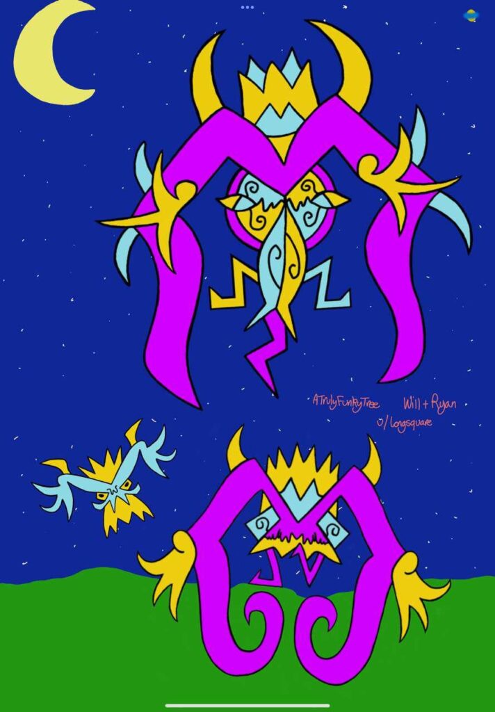 Static Electricity pokemon, with themes of "finding yourself"