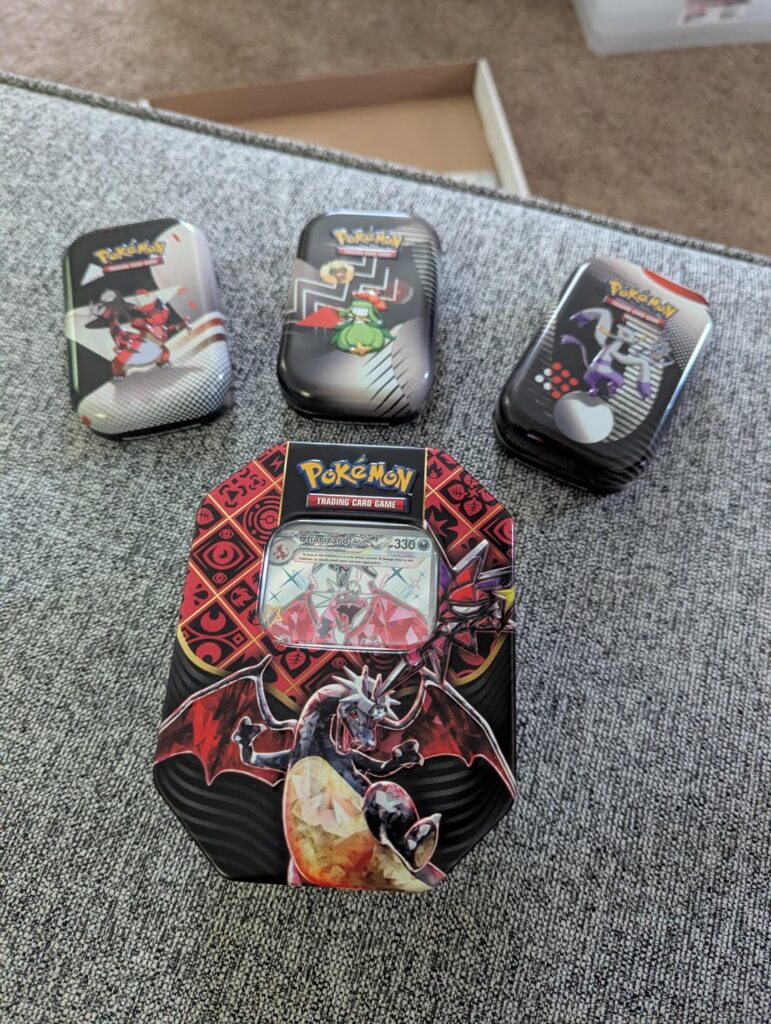 FINALLY GOT SOME CARDS