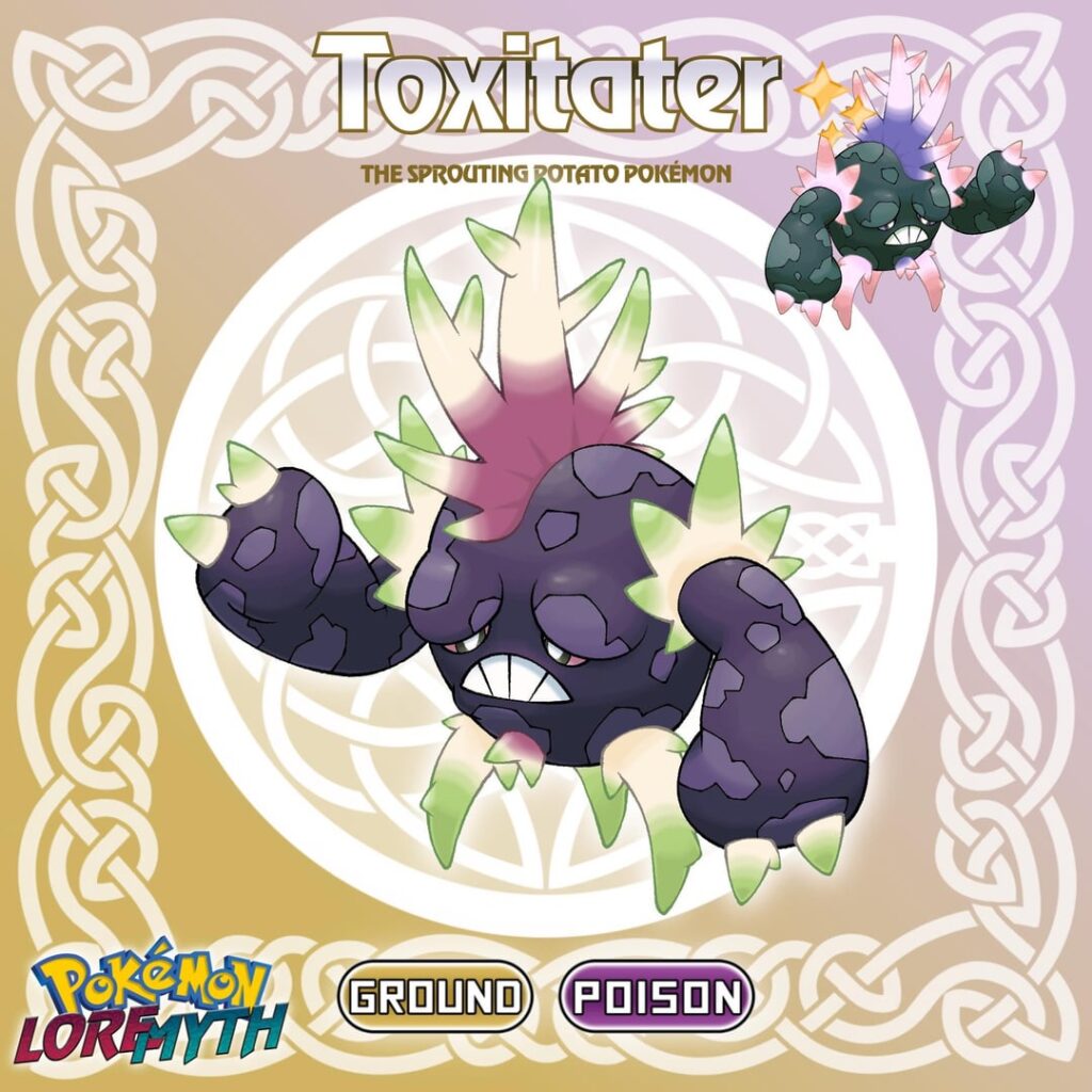 Hey, Spruddy evolved into Toxitater!