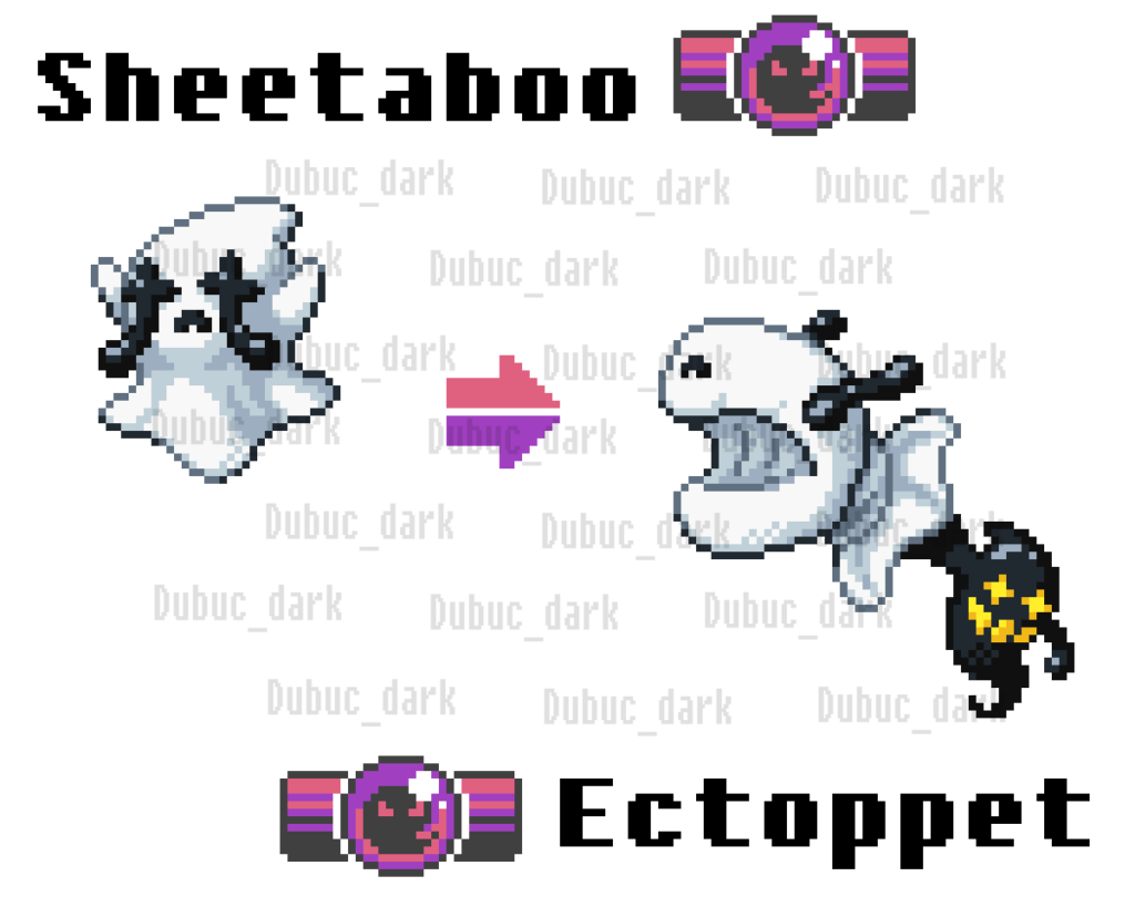 Made a sheet ghost!