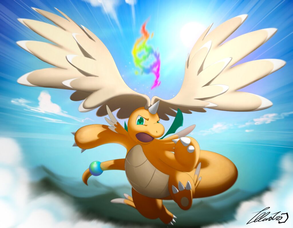 (OC) Mega Dragonite Art!