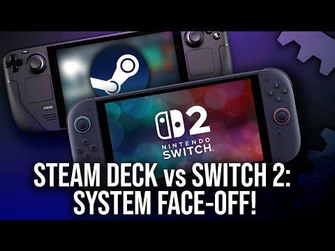 Digital Foundry: Switch 2 vs Steam Deck OLED: Handheld/Docked Gaming, Battery Life, Display Comparison + More