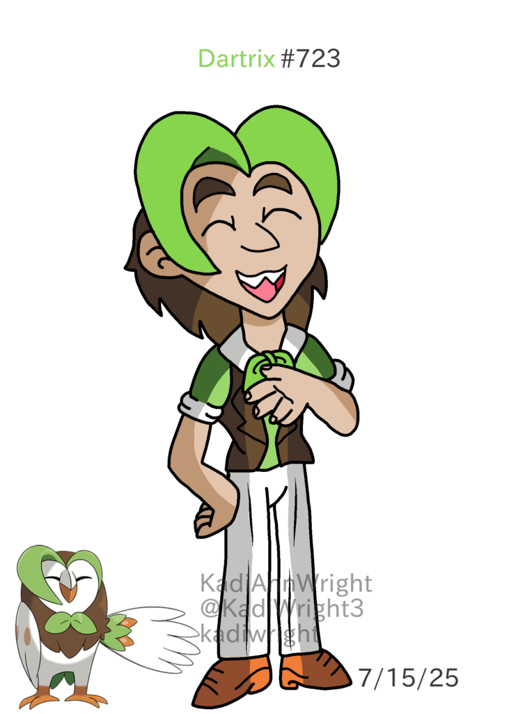 Humanized Dartrix (Art by me)