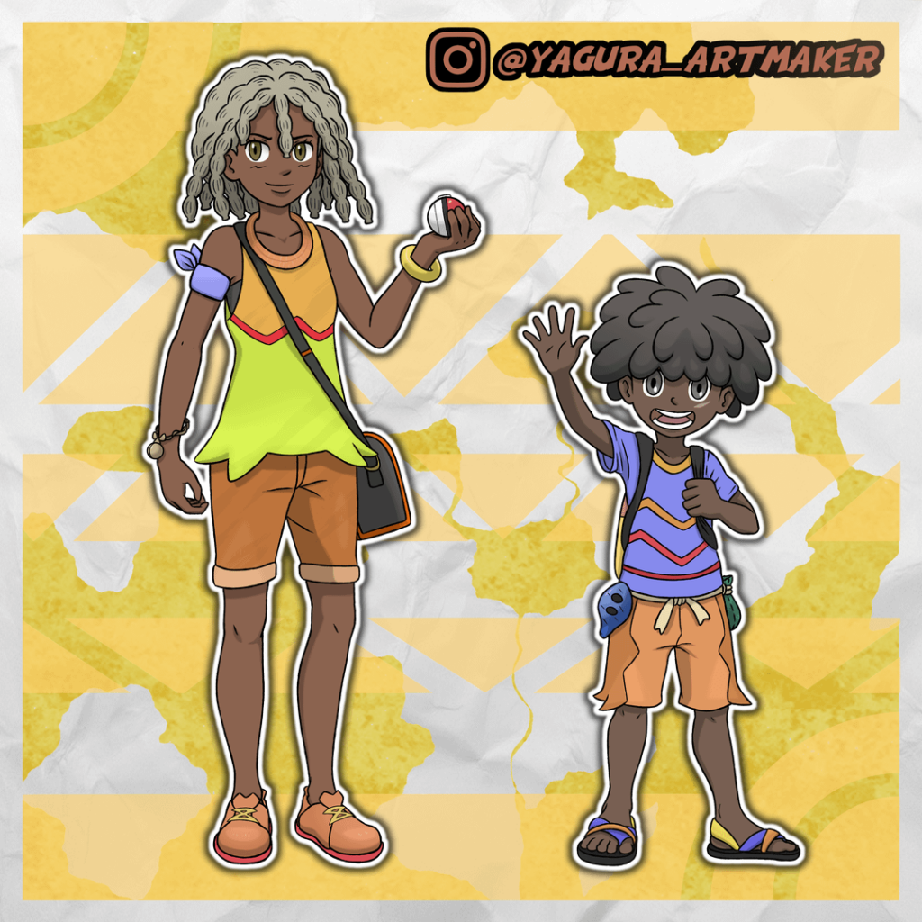 The protagonist duo of my region based on the African continent.