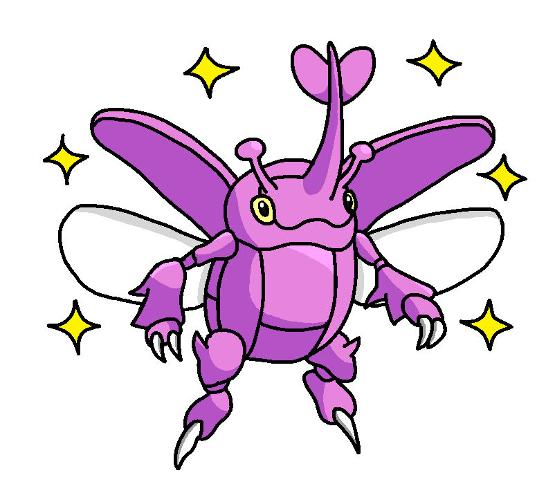 [OC] #214 Shiny Heracross