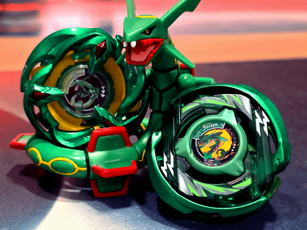 Rayquaza mega evolved!