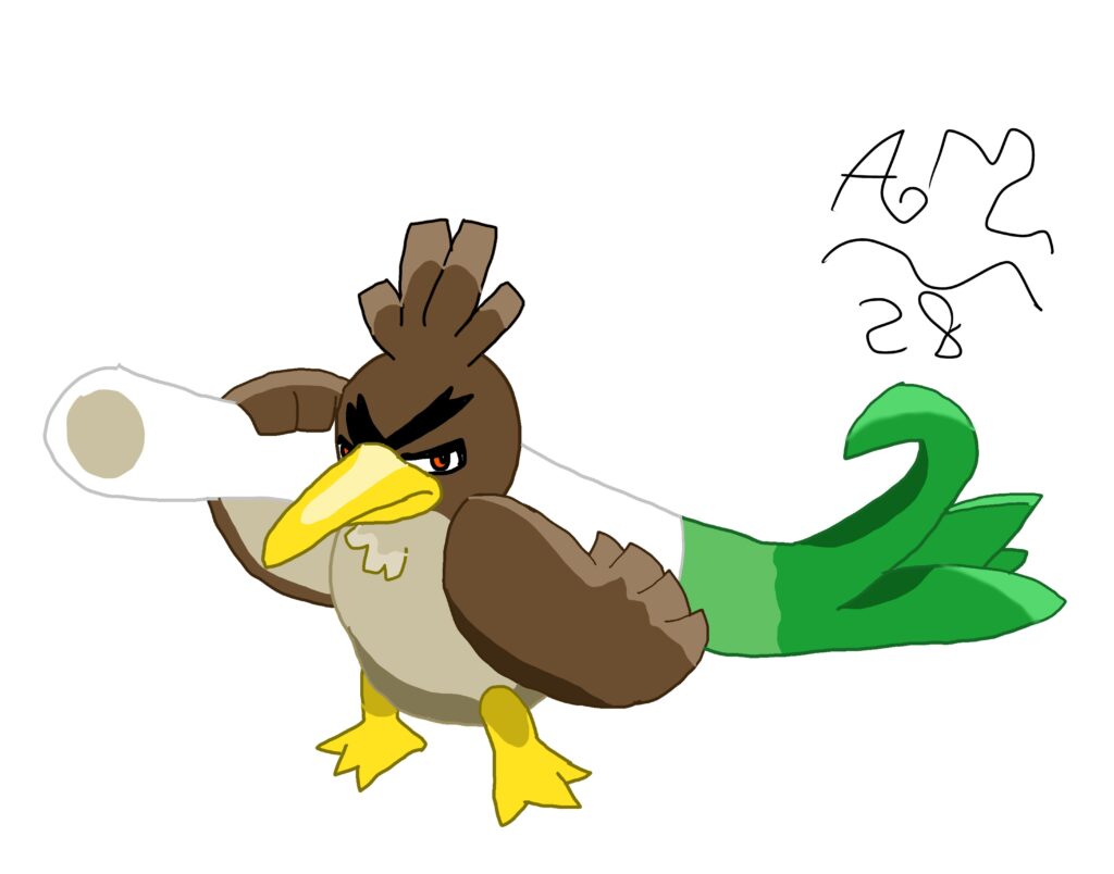 Galarian farfetch’d (OC)