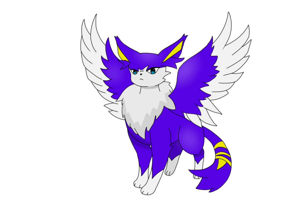 My complete lying eeveelution, Euangeleon.