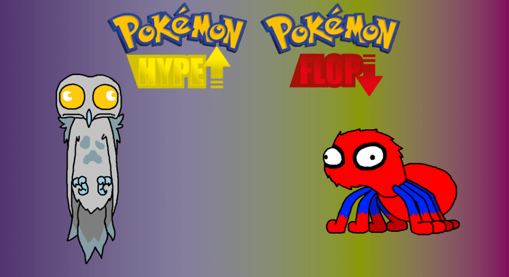 Day 4 of the meme fakemon dex: Secondary regional bird and bug