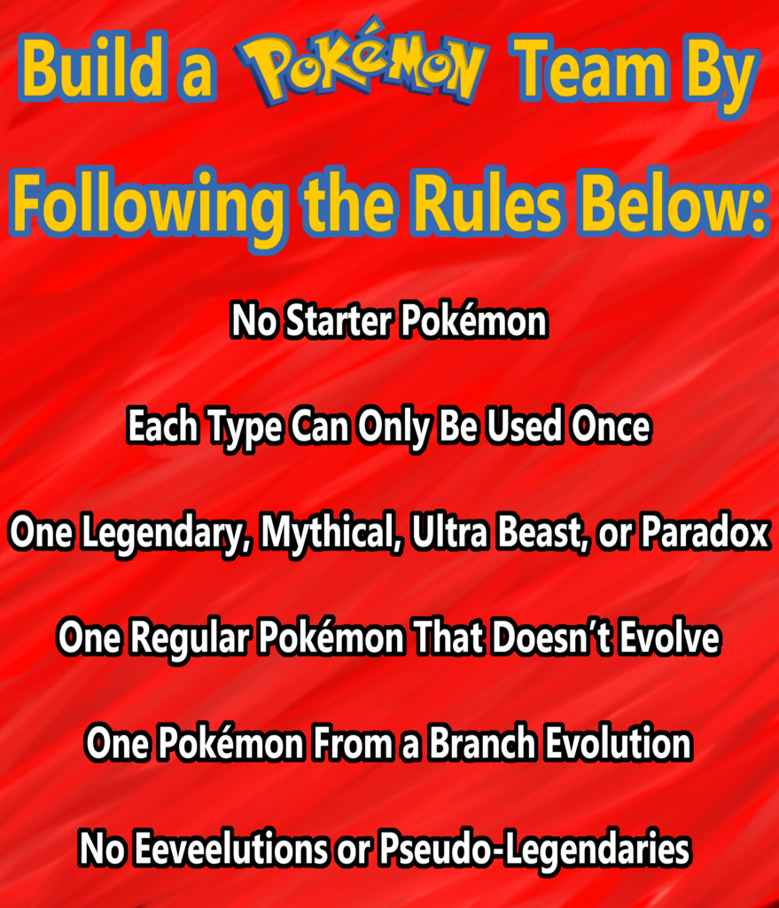 What Team Would You Build Following the Rules?
