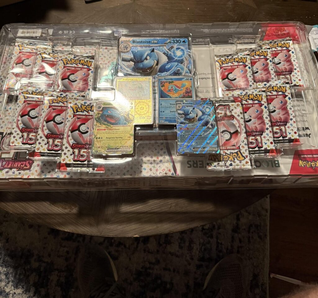 Upside pack in blooming waters turned into Demi god pack