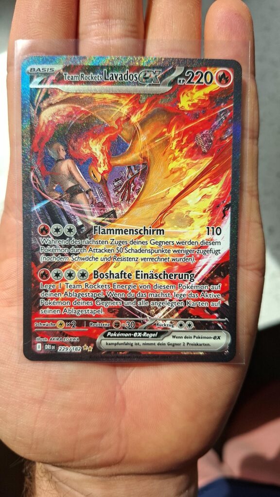 German Team rockets Moltres ex SIR should i grade it ?