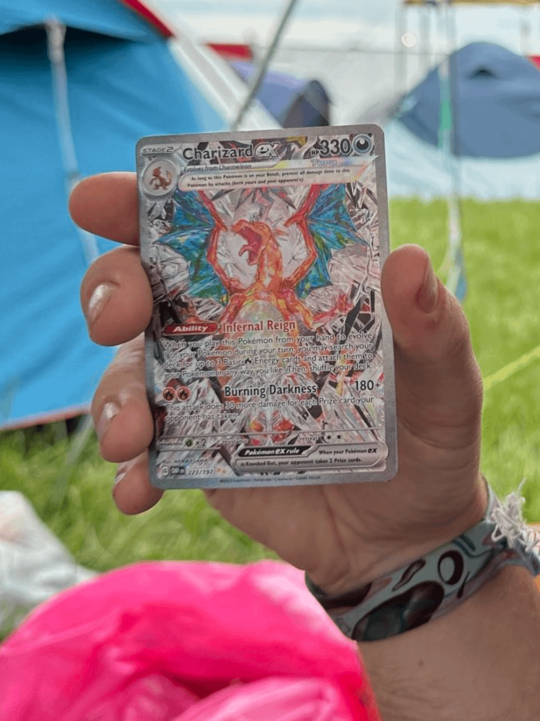 Friends gave me a boosterpack for my birthday at a music festival.
