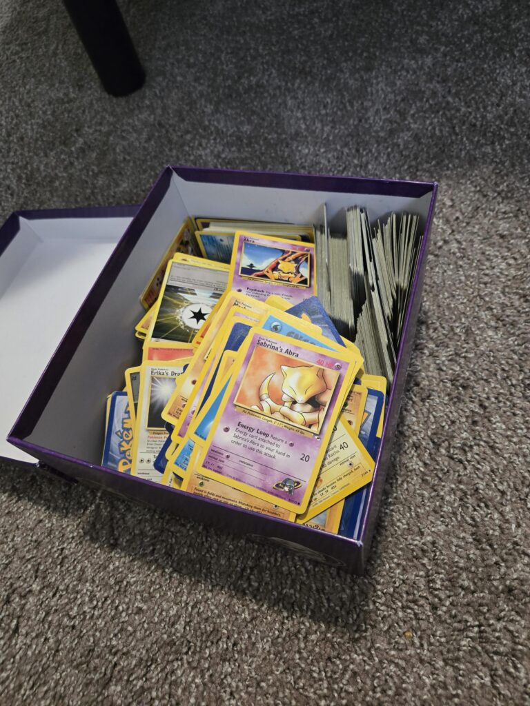 I traded my friend a labubu for an old box they had in their closet
