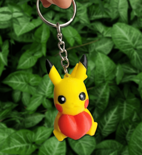 3D printed Pikachu Keychain ⚡
