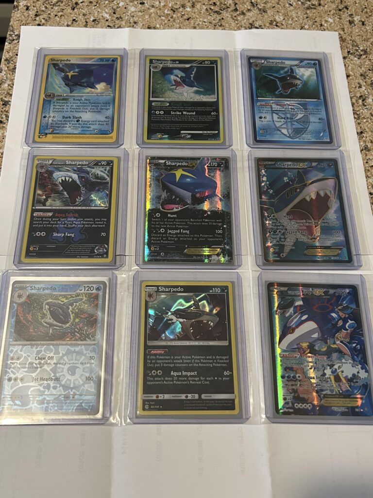 My little Sharpedo collection. Any suggestions on what I should get next?