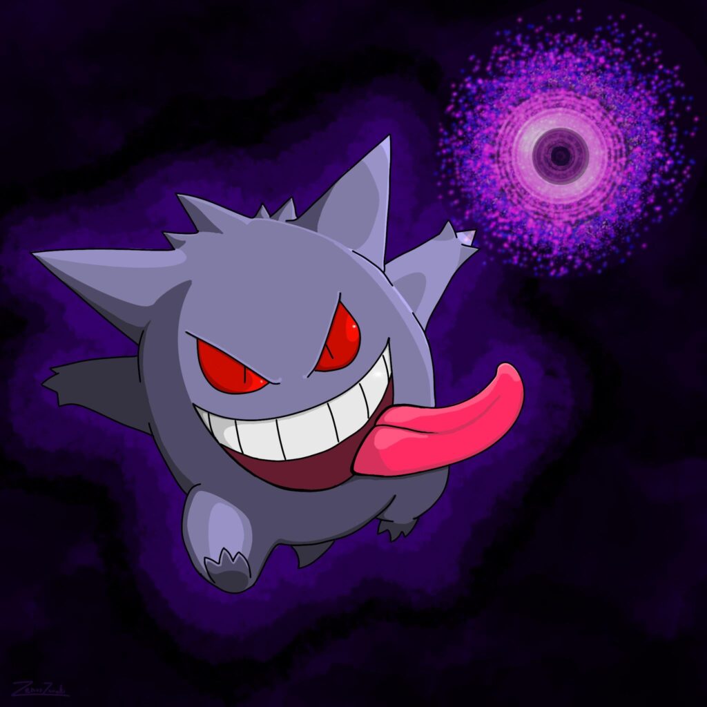 Gengar used Shadow Ball! [OC]