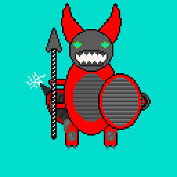 draguard the lackey pokemon (type dragon and bug)