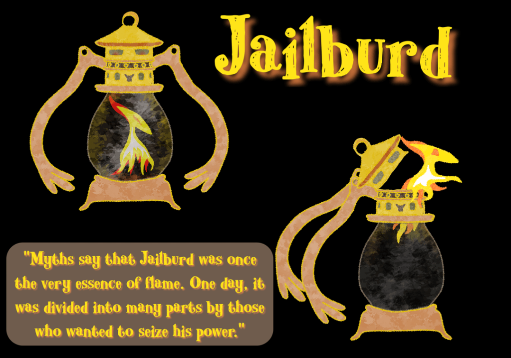 Mythical fakemon for dystopian region we're making with my brother