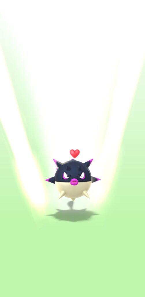 Hisuian quillfish from pokémon go