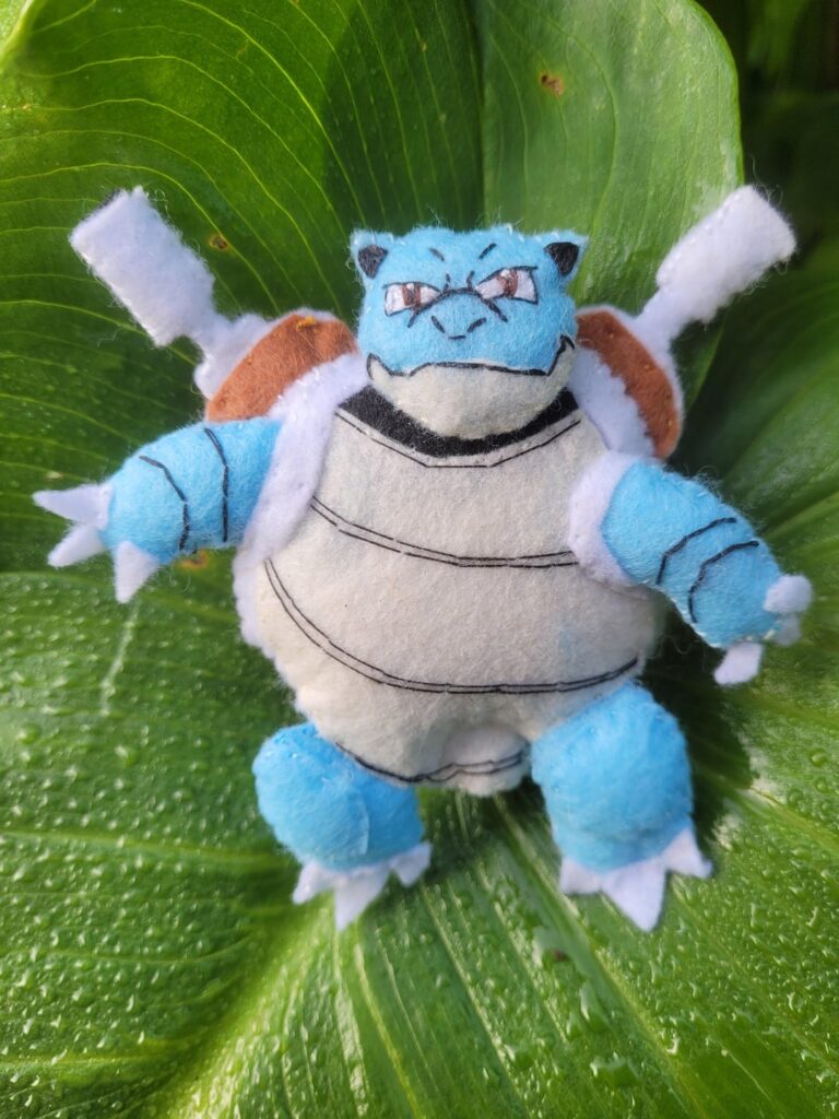 Major milestone - I made my 50th gen 1 Pokemon felt plushie!