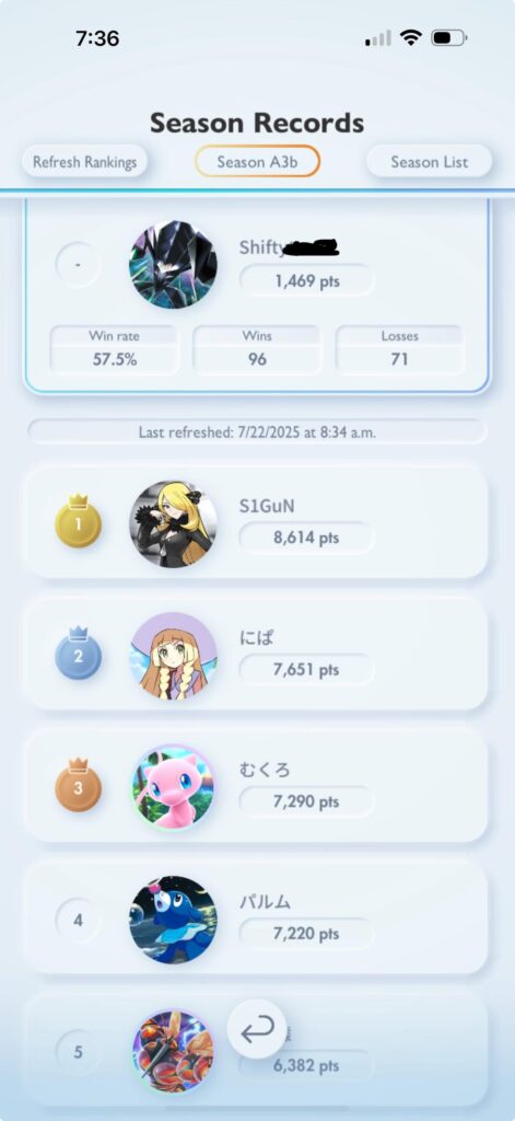 I got master ball this season carried by funny bird tcg pocket