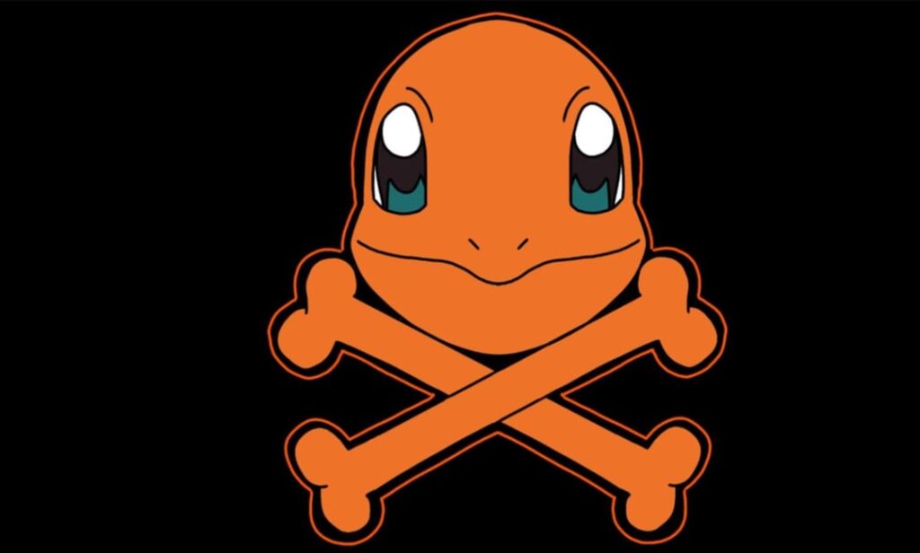 charmander sticker design