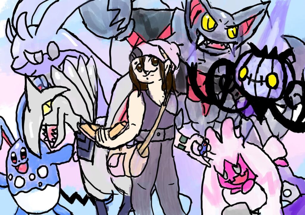 Me and the bestie as pokemon trainers