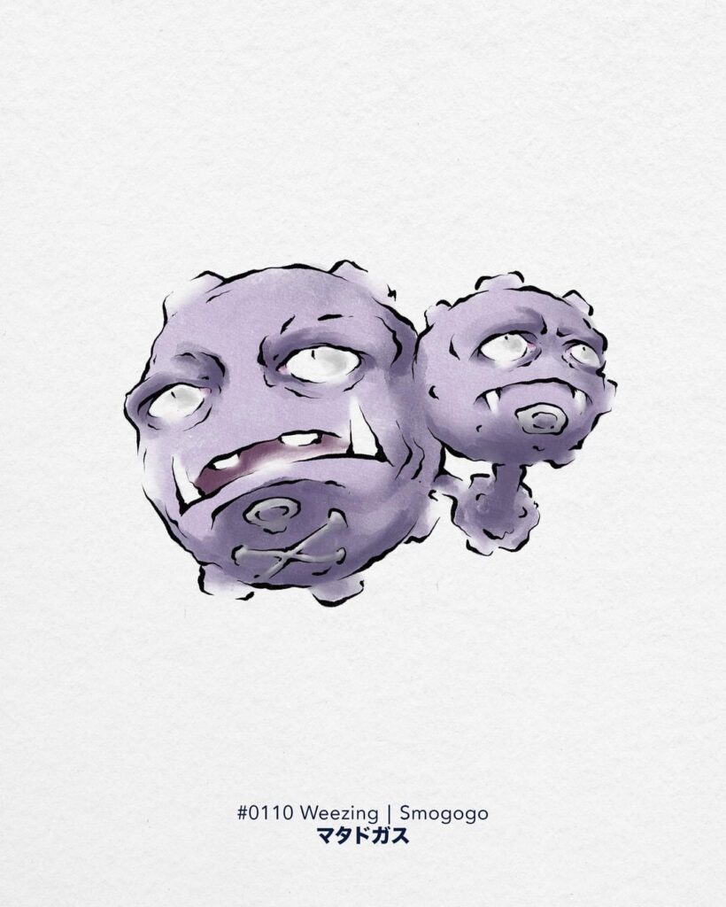 1G Pokedex in japanese traditional style (part 2) [OG]