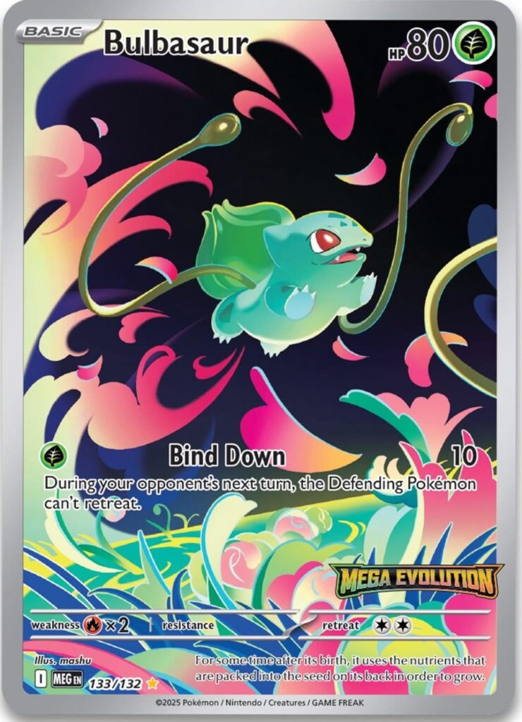 With promos going crazy right now here’s a look at Mega Evolution’s box topper promo!