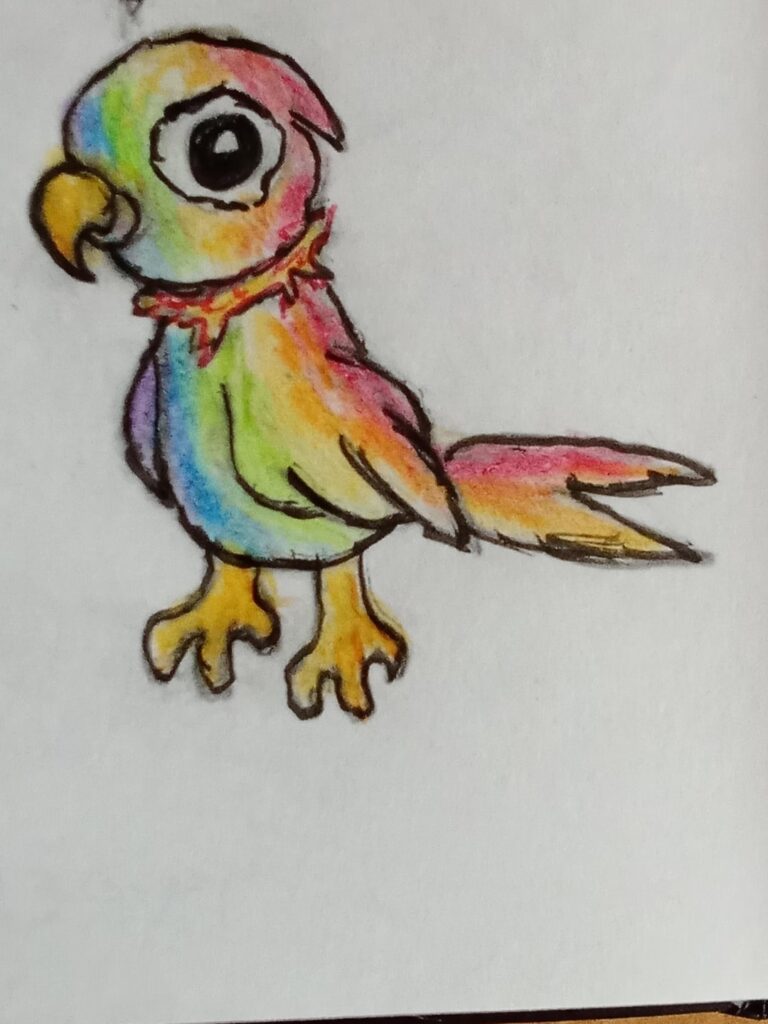 My first fakemon drawings. It's for a starter pokemon