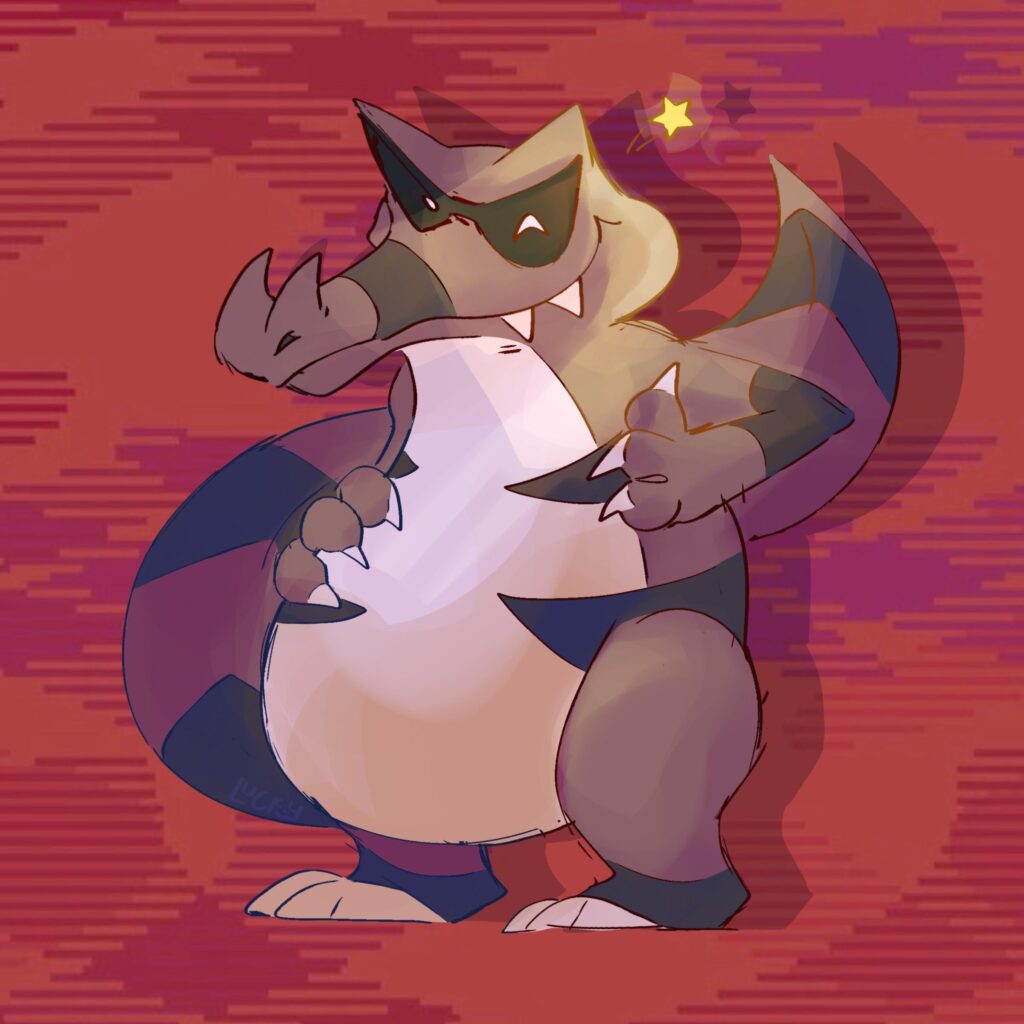 Krookodile believes in you!
