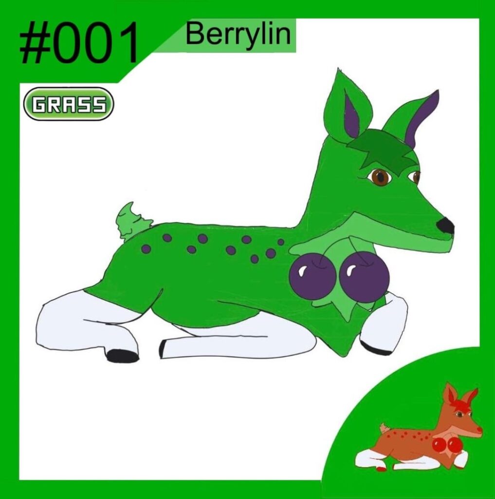 Starter pokémon for the Eldred region